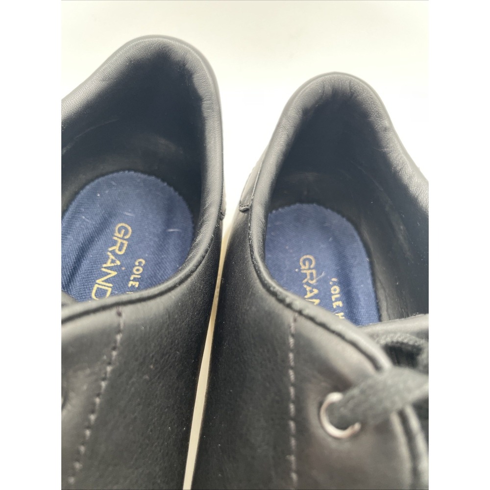 Cole Haan GrandPro Men's 12 M Low Top Sneakers Tennis Black Leather - Picture 11 of 12
